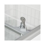 Καταψύκτης με ίσια συρόμενα κρύσταλλα 1750x630x892mm IC551SC